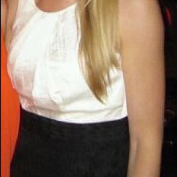 Loft silk & texture cocktail dress - Picture 2 of 7